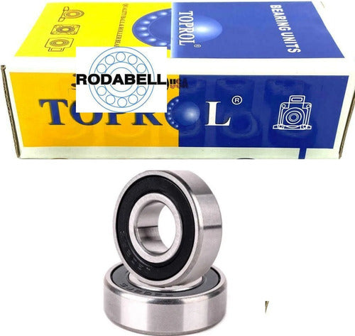 TOPROL 6204 2RST Bearing X10 Units (20x47x14) 0