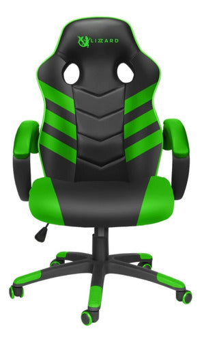 X-Lizzard Gaming Chair Desk CH-301 Green Supports 120kg 0