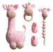 Amigorumi Giraffe Set 4 Pieces 0