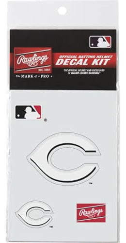 Rawlings MLB Authentic Baseball Helmet Decal Kit 0