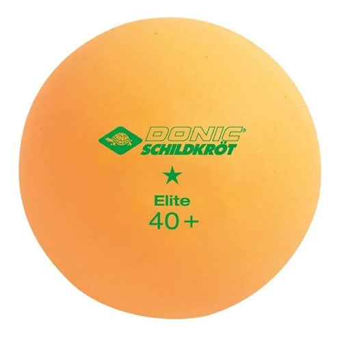 Juego Pelotas Pelotitas Ping Pong Donic Elite 1 Estrella X6 1