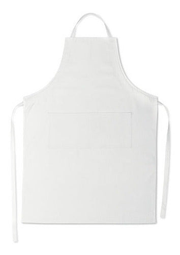 Gastronomic Kitchen Apron with Pocket, Stain-Resistant 25
