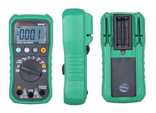 Mastech Digital Multimeter Tester MS8239C V DC/AC-A DC/AC °C 3