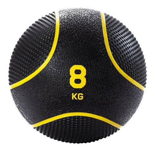 Proyec Medicine Ball 8 Kg Con Pique Pelota Medicinal Crosfit 1