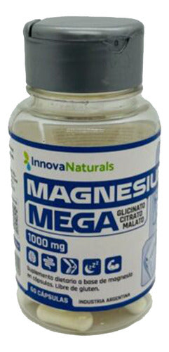 InnovaNaturals Mega Magnesio X 60 Cápsulas 0