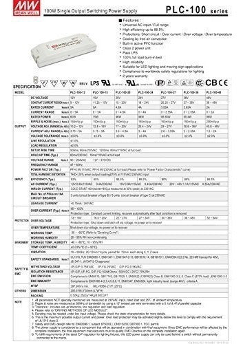 Mean Well Fuentes De Alimentacion Led 96 W 48 V 2 A Fuente De Alimenta 1