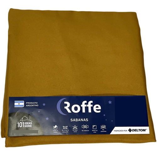 Pack of 3 Adjustable Queen Size Sheets 220 X 240 Cm - Roffe 69