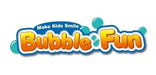 Bubble Fun 2-in-1 Battery-Operated Bubble Blower with Bubble Liquid 8