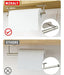 Wzkaly Paper Towel Holder, Adhesive Under-Cabinet Towel Rack 3