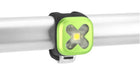 Luz Led Bici Trasera Knog Blinder 1 Cross Verde Recargable 1