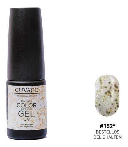 Cuvage Semi-Permanent Nail Polish Color Top Coat Base Gel UV/LED 6ml 43