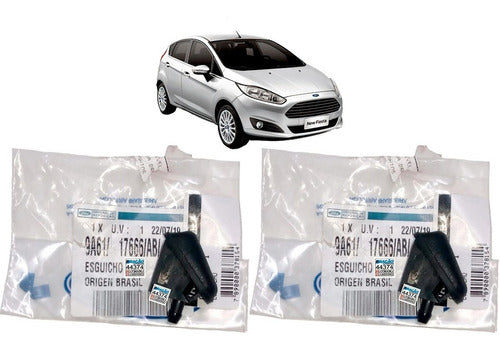 Par Brucutu Esguicho Lavador New Fiesta Hatch 2014-2019 0