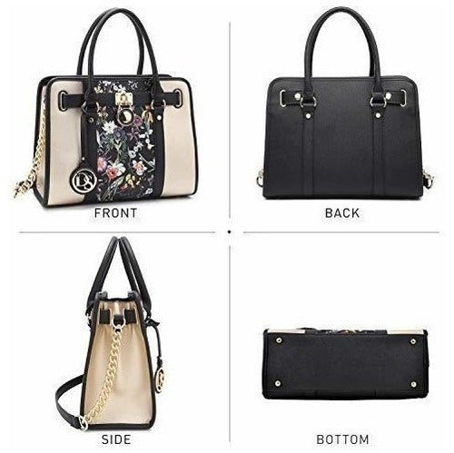 Dasein Bolsa Satchel De Diseño Para Mujer Bolsa De Hombro D 1