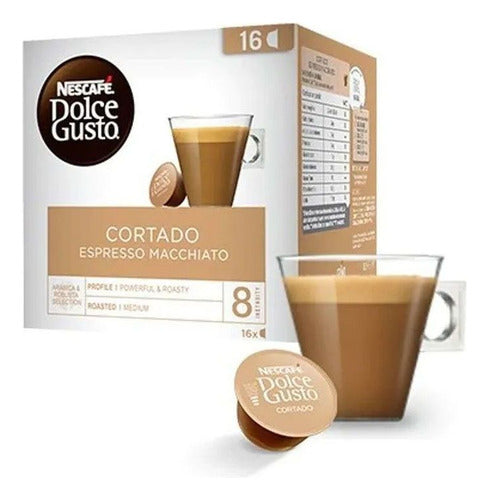 Caja De Cápsulas Dolce Gusto, Cortado X16 2