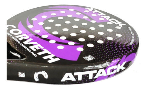 Corveth Paleta Padel Attack Potencia Y Control - N D G 4