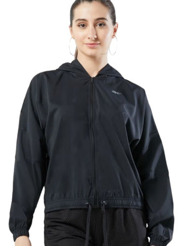 Reebok Women's Run Woven Jacket - Sports Running Fit 0