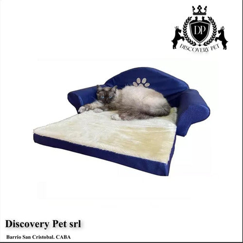 Discovery Pet Medium Sofa Bed for Cats and Dogs 51x31x26 1