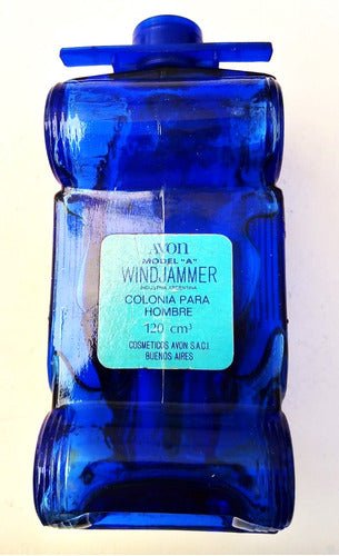 Antiguo Frasco De Perfume Avon Model A Windhammer. 4