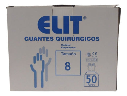 Elit Sterile Surgical Gloves X 10 Units 2