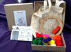 Complete Embroidery Tote Bag Kit with Needle and Hoop 2