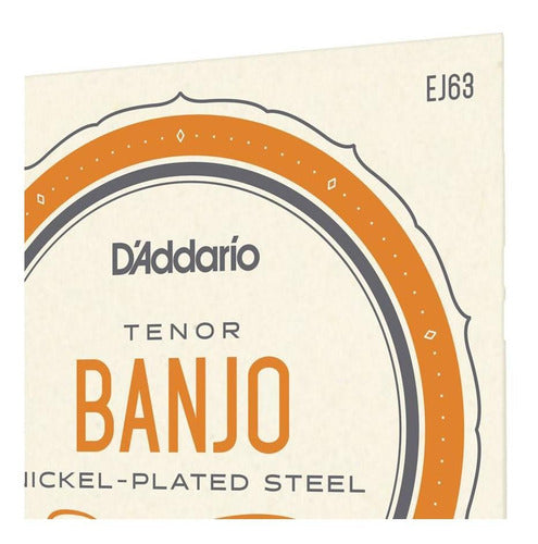 Encord Banjo Tenor .009 D'addario Nickel-plated Steel Ej63 3