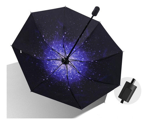 Mol Hats Compact Umbrella with Case Blocks 95% UV Rays 0