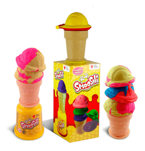 Top Toys Smooshi Heladería Mágica Pack De 2 Potes Super Masa Para Mod 0