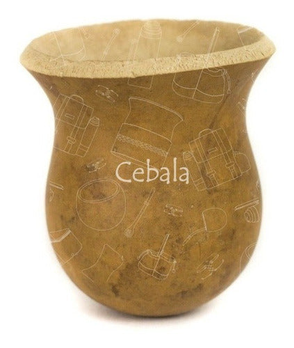 Mate Cebala Vuelo Camionero Calabaza 0