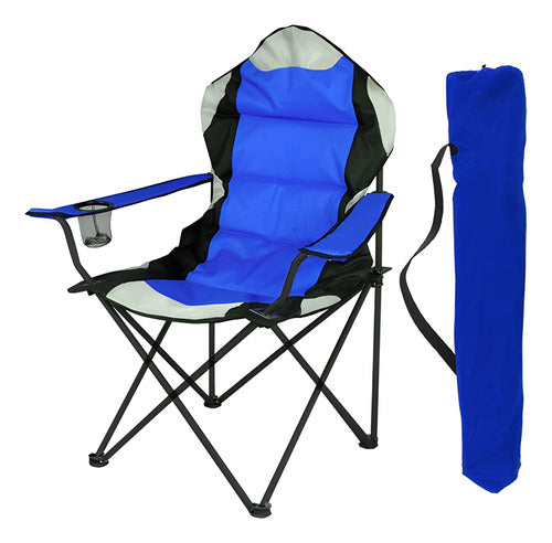 Koa Outdoor Director's Folding Camping Chair Set of 2 1