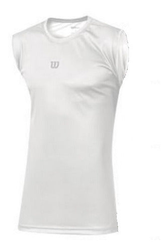 Wilson Men’s Muscle Tee for Tennis and Padel - Local Olivos 0