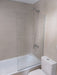 Fixed Glass Shower Screen 150x70 6mm with Aluminum Framing - Immediate Stock 1