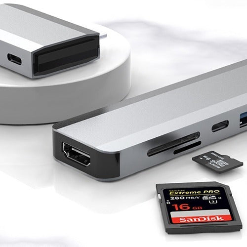 HUB Adaptador Hub Usb-C 9 En 1 Hdmi 4k Usb Sd Macbook Pro Air 1