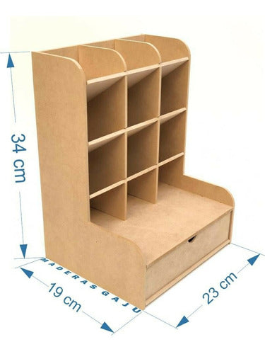 Maderas Gaju Medium Desktop Organizer Combo 5.5mm 1