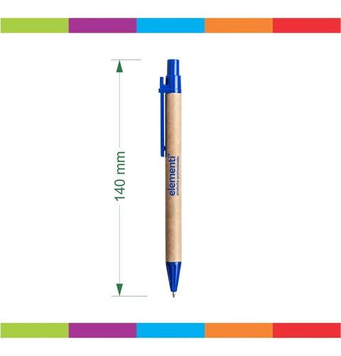 BIC 200 Eco-Friendly Pens with Single Color Logo - Natural Model 7