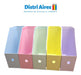 Pastel Colors Semi-Plasticized Magazine Holder Set of 4 Units 3