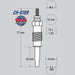 4 Champion Preheating Spark Plugs Fiat Spazio 1.3 1