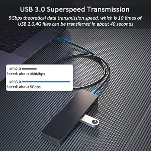 Concentrador Usb 3.0, Concentrador Usb Vienon De 4 2