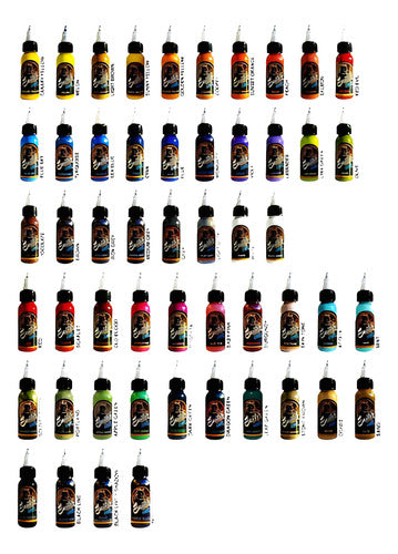 Sailor 10 Tattoo Pigment Inks 1 Oz - Choose Your Colors 0