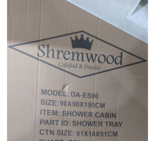 Shremwood Shower Tray, Shower Base Box 90 X 90 4