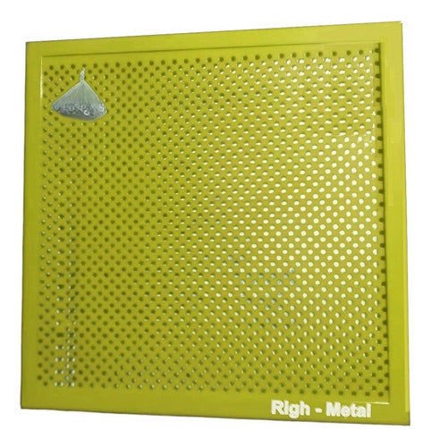 Righmetal Perforated Steel Tool Board 50 x 50 cm 5