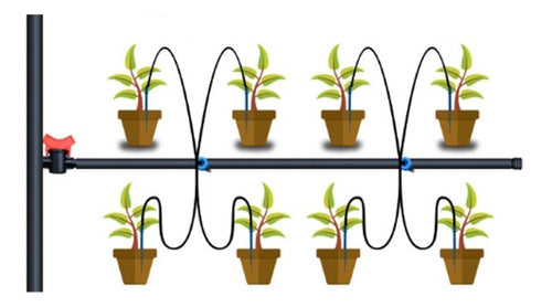 Kit De Riego Por Goteo Para 16 Macetas 7