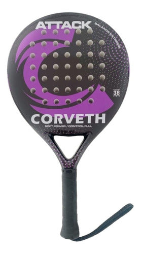 Corveth Attack Foam Padel Racket 0