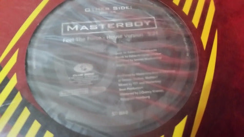 Masterboy Feel The Force Vinilo Maxi Single Side Germany 95 1