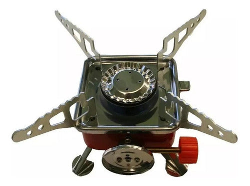 ULI JANUIOT Mini Portable Folding Gas Camping Stove 0