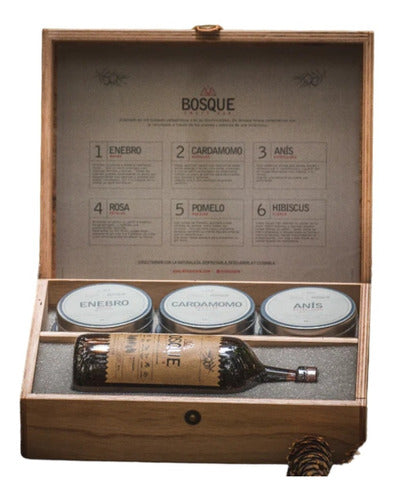 Bosque Gin Kit 6 Botanicals + Bottle 0