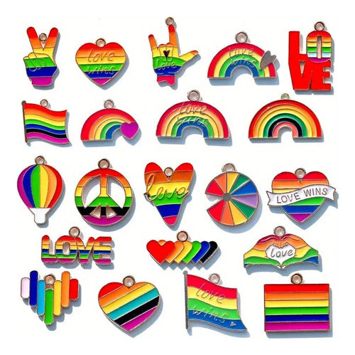 LIBRE_MARKET 20 Gay Pride Pins LGBT Diversity LGBTQ+ 0