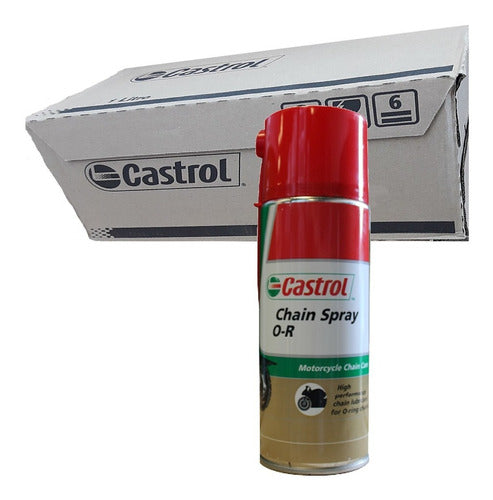 Castrol Chain Spray Lubricante Cadena O-r 400ml X3 Unidades 3