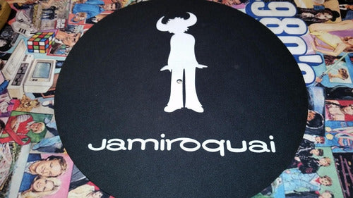 Jamiroquai Slipmat Clasico Paño Para Bandejas Latex Excelent 6