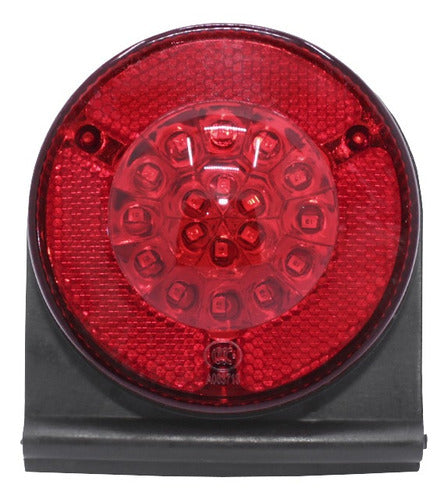 Faro Lateral Univ. Red. Led Rojo 12v. 0