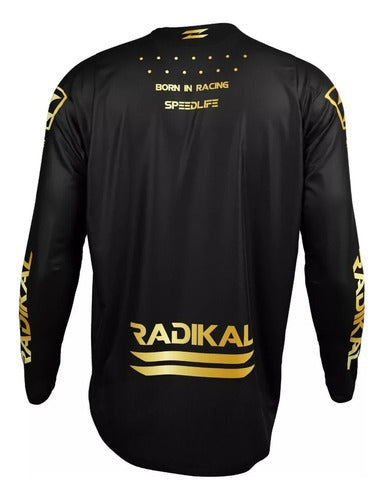 Radikal Jersey Mx Flux Gold - Motocross / ATV 1